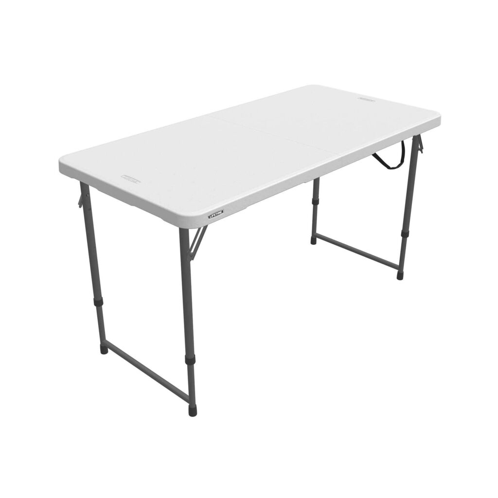 Lifetime Height Adjustable Folding Table